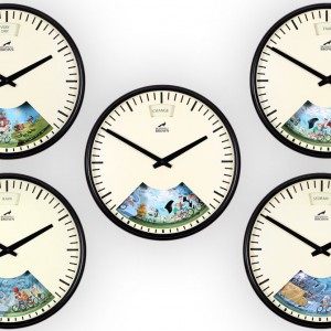 Bramwell Brown Cycling Weather Clock