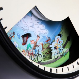 Bramwell Brown Cycling Weather Clock