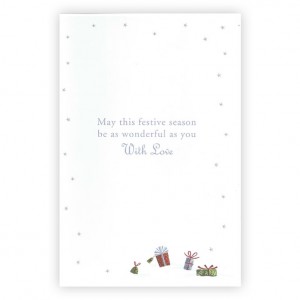 Dad Bicycle Christmas Card